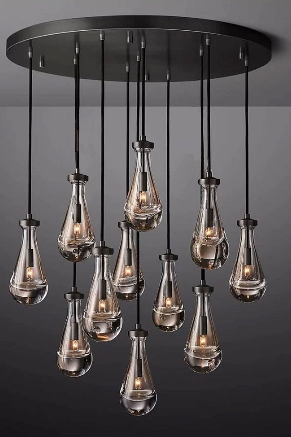 Raindrop Linear Chandelier