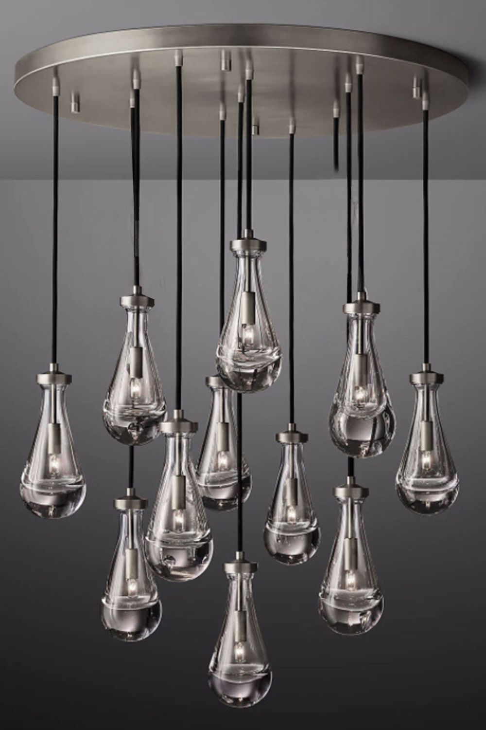 Raindrop Linear Chandelier