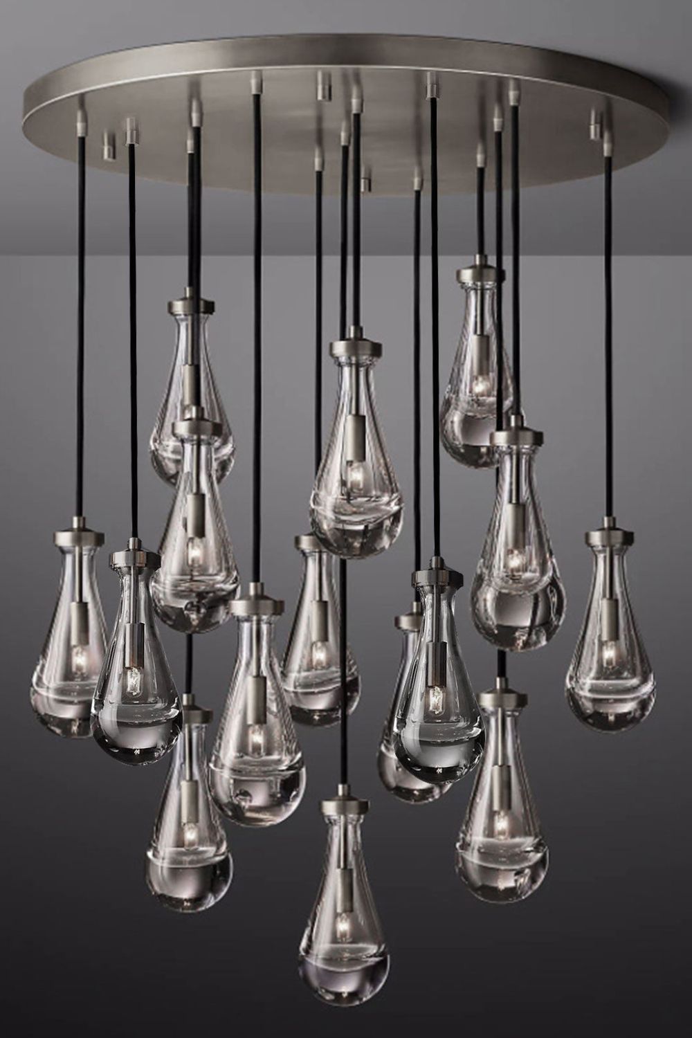 Raindrop Linear Chandelier
