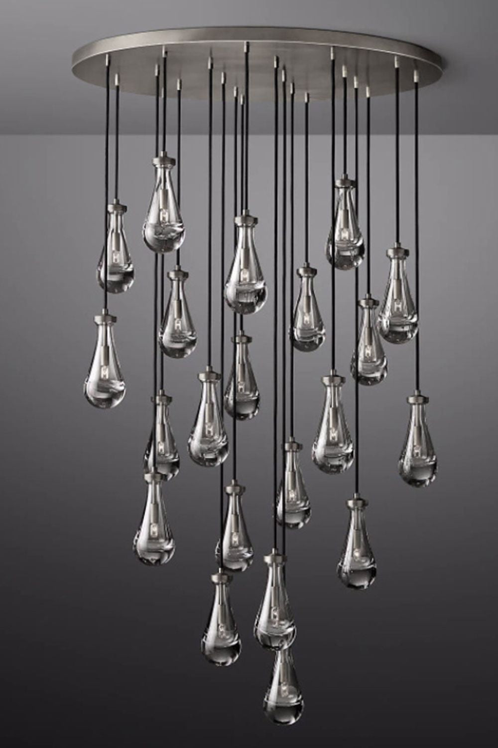 Raindrop Linear Chandelier