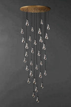 Raindrop Linear Chandelier