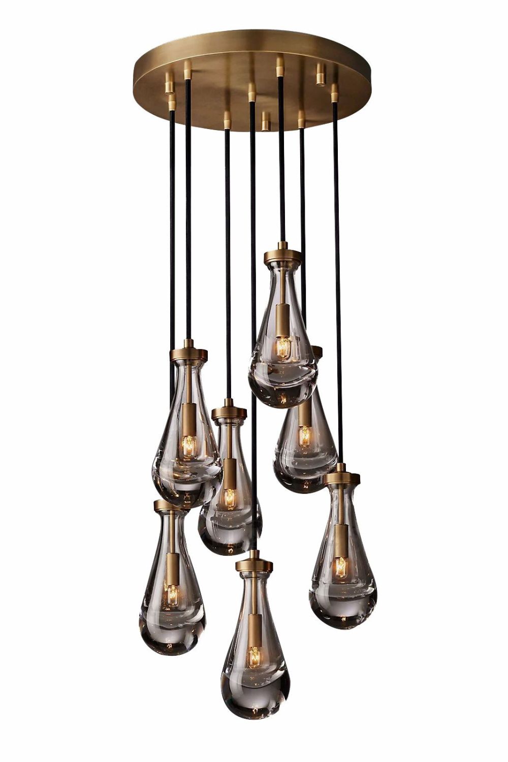 Raindrop Linear Chandelier