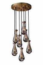 Raindrop Linear Chandelier