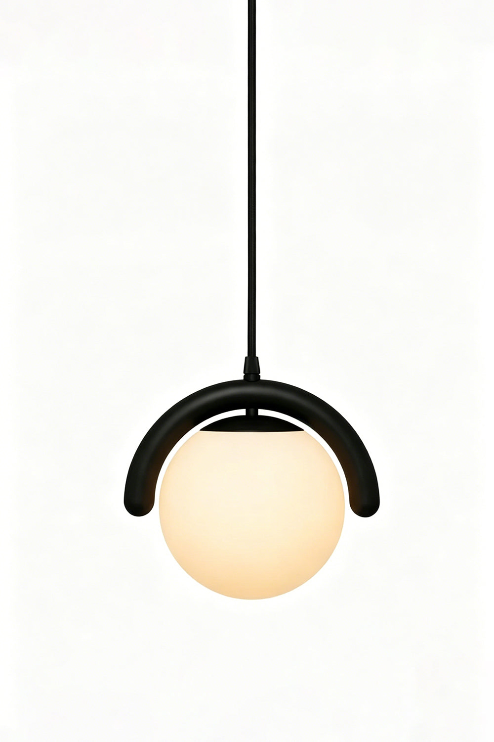 Rhythmic Flow Glass Pendant Lamp