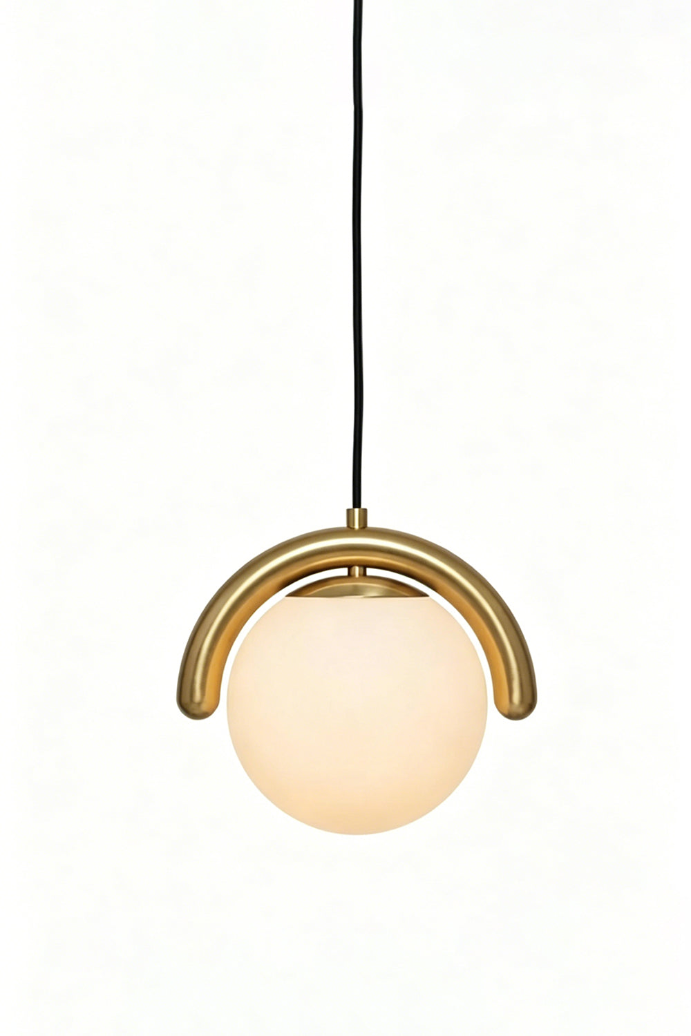 Rhythmic Flow Glass Pendant Lamp