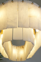 Rock Alabaster Chandelier