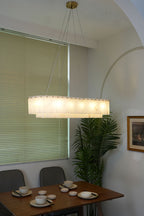 Rock Alabaster Chandelier
