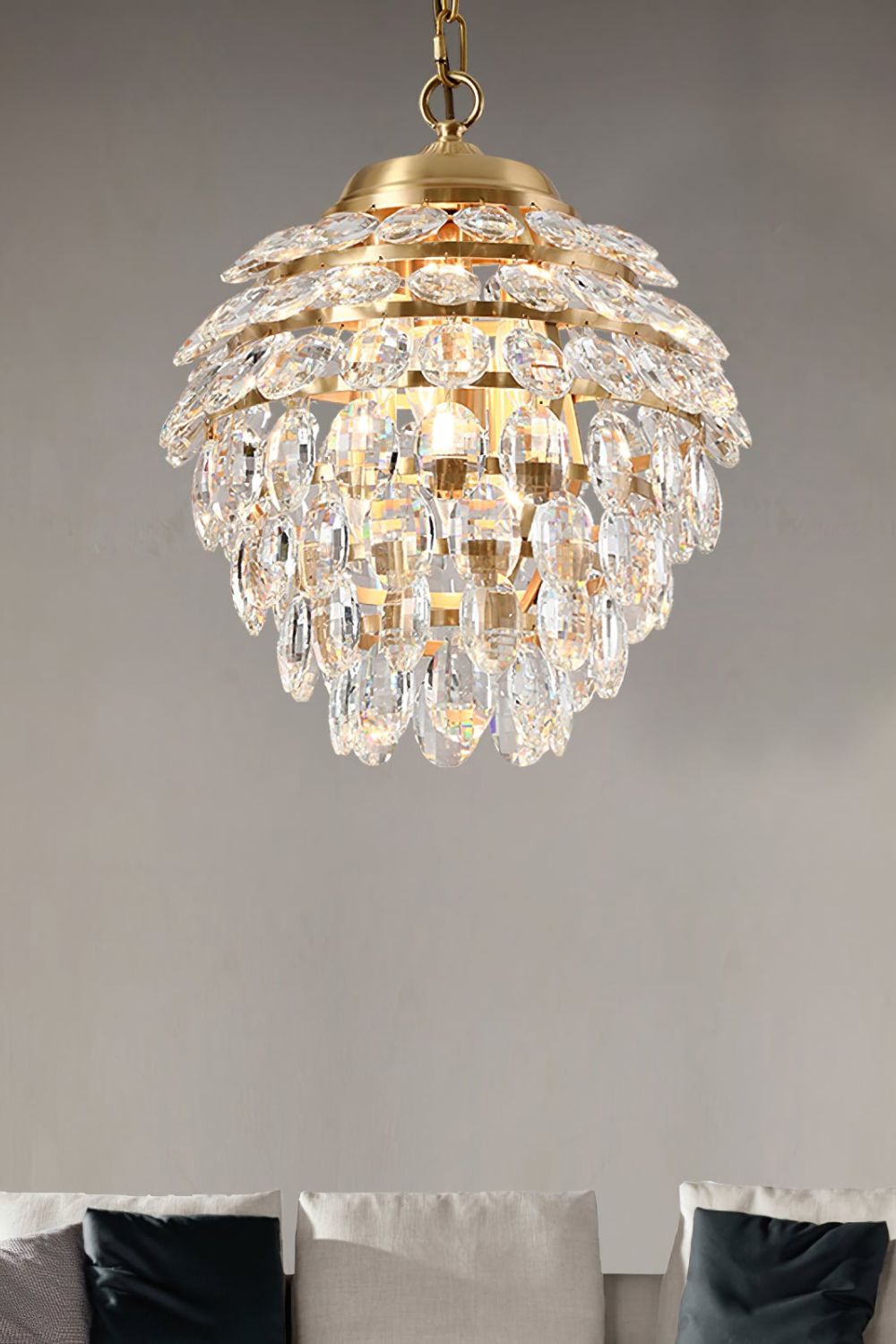 Roxanne Crystal Pendant Light