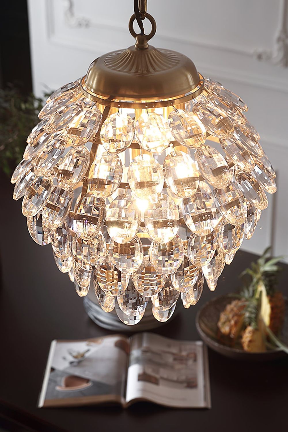 Roxanne Crystal Pendant Light