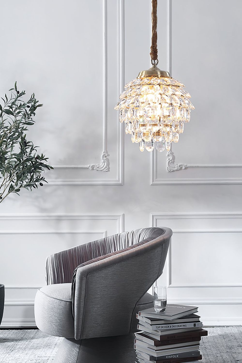 Roxanne Crystal Pendant Light