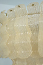 Ruffled Tiered Chandelier