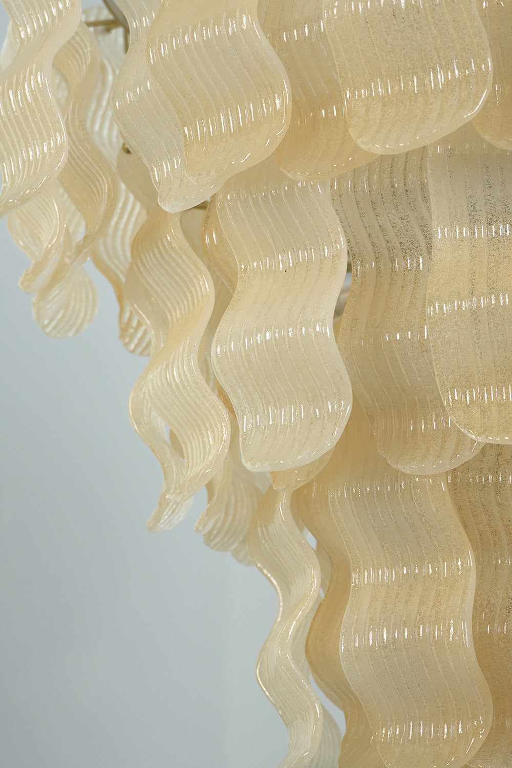Ruffled Tiered Chandelier