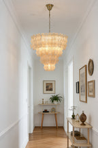 Ruffled Tiered Chandelier