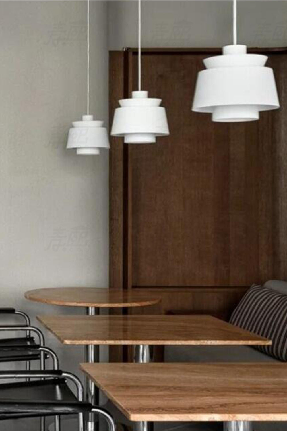 Sculptural Brass Dome Pendant Lamp