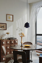 Sculptural Brass Dome Pendant Lamp