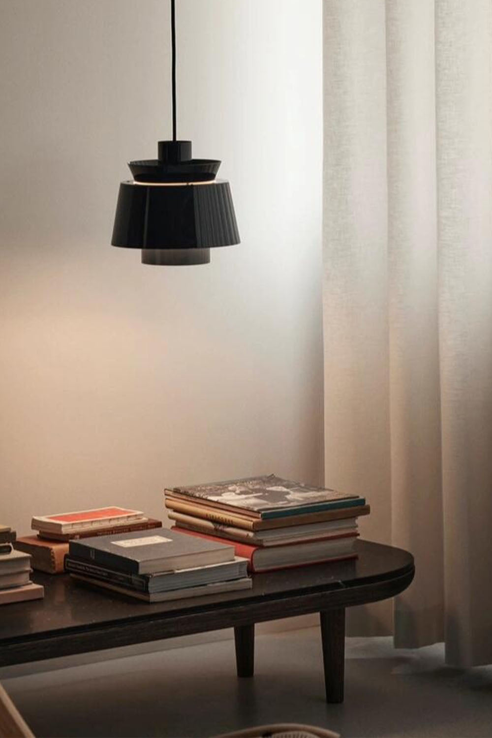 Sculptural Brass Dome Pendant Lamp