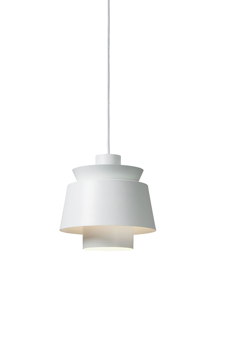 Sculptural Brass Dome Pendant Lamp