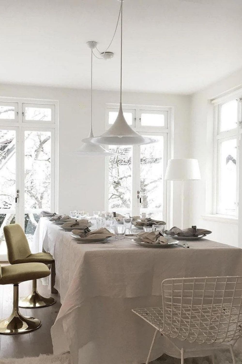 Semi Pendant Light