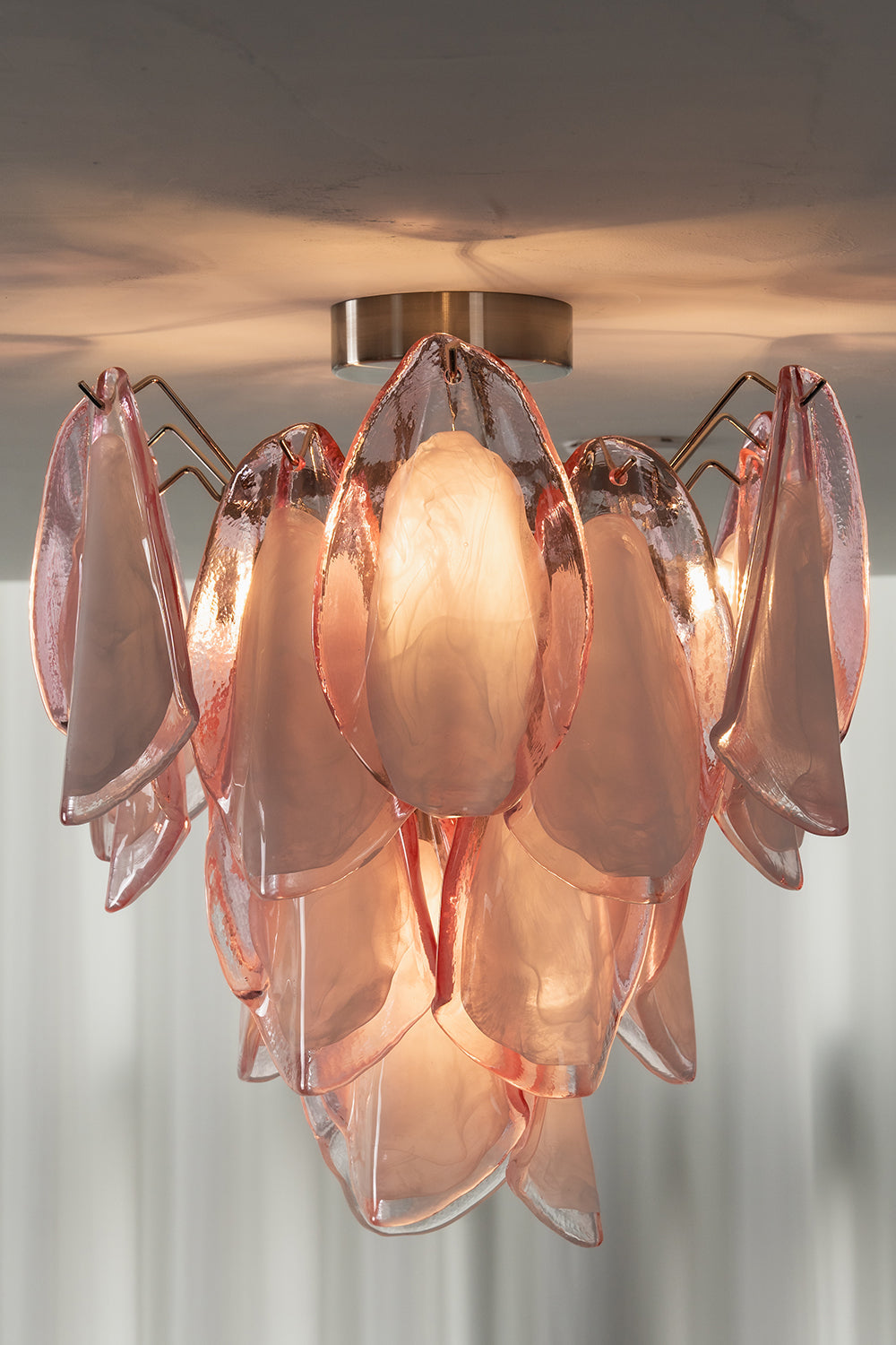 Seraph Petal Glass Ceiling Light