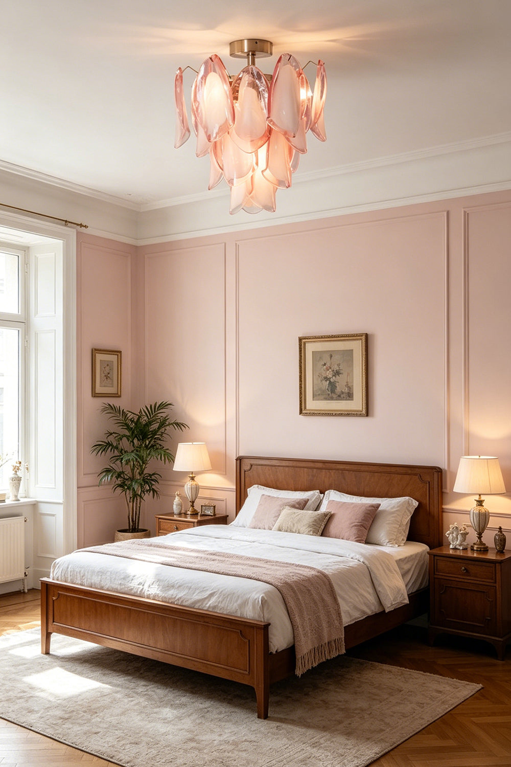 Seraph Petal Glass Ceiling Light
