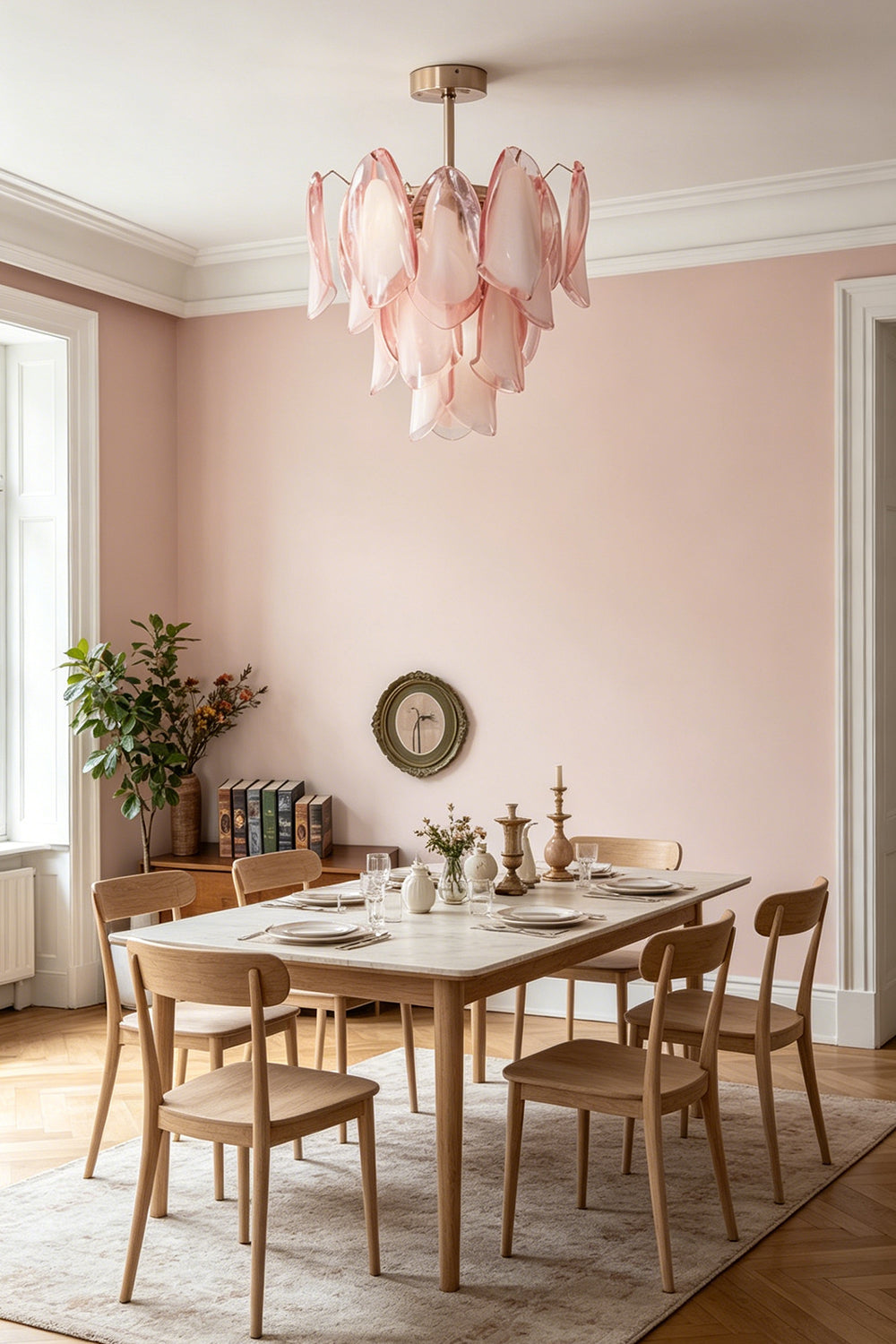 Seraph Petal Glass Ceiling Light