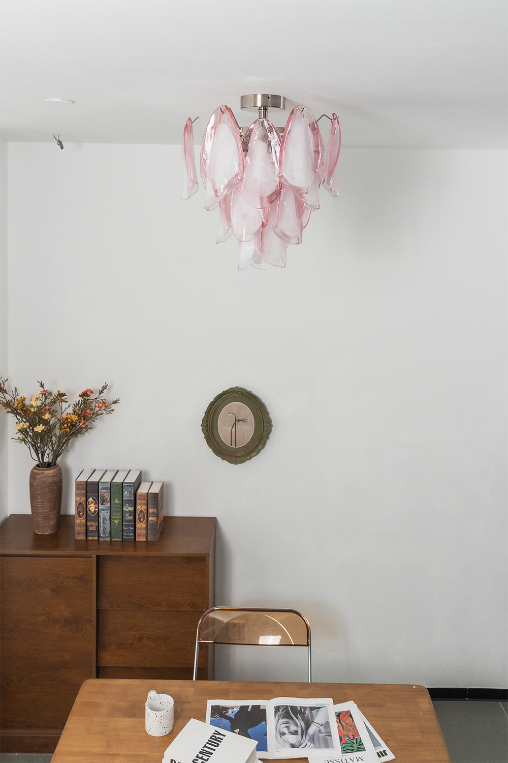 Seraph Petal Glass Ceiling Light