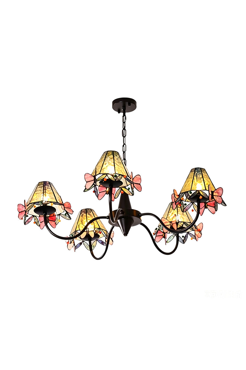 Seraphina Stained Glass Chandelier