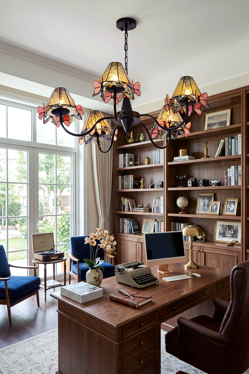 Seraphina Stained Glass Chandelier