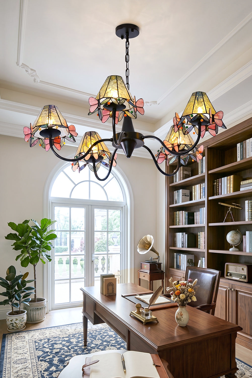 Seraphina Stained Glass Chandelier