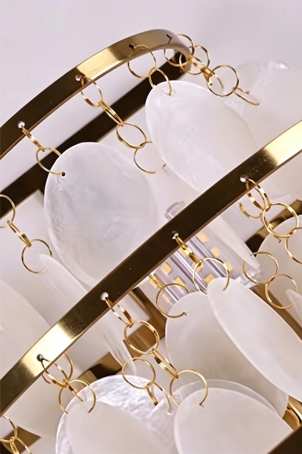 Shell Cascading Wall Light