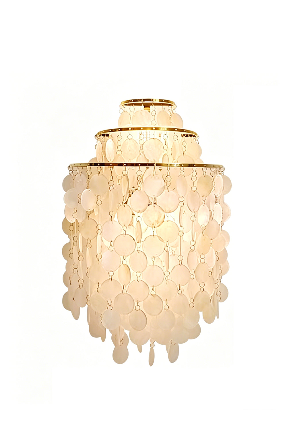 Shell Cascading Wall Light