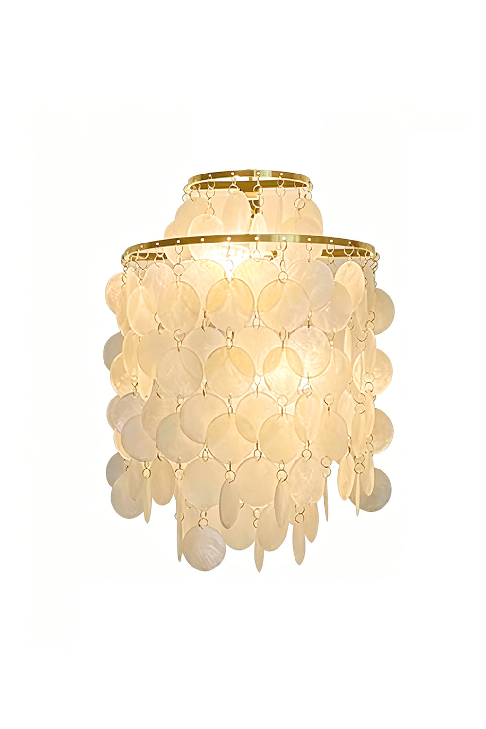 Shell Cascading Wall Light