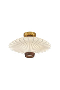 Silk Solid Wood Ceiling Lamp