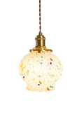 Speckled Bubble Glass Pendant Lamp