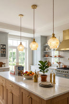 Speckled Bubble Glass Pendant Lamp