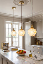 Speckled Bubble Glass Pendant Lamp