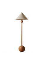 Sphaerica Lignum Wood Floor Lamp