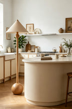Sphaerica Lignum Wood Floor Lamp