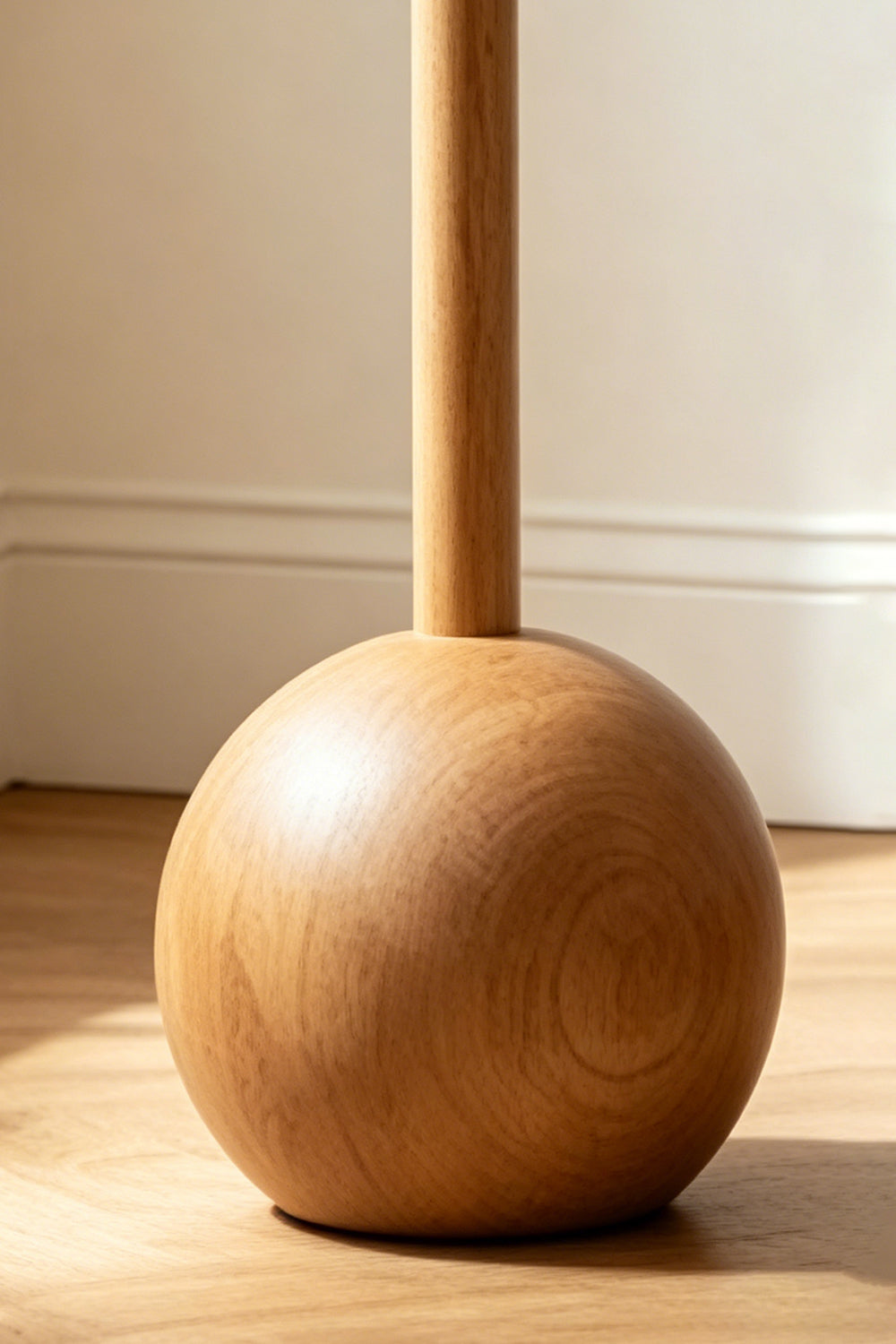 Sphaerica Lignum Wood Floor Lamp