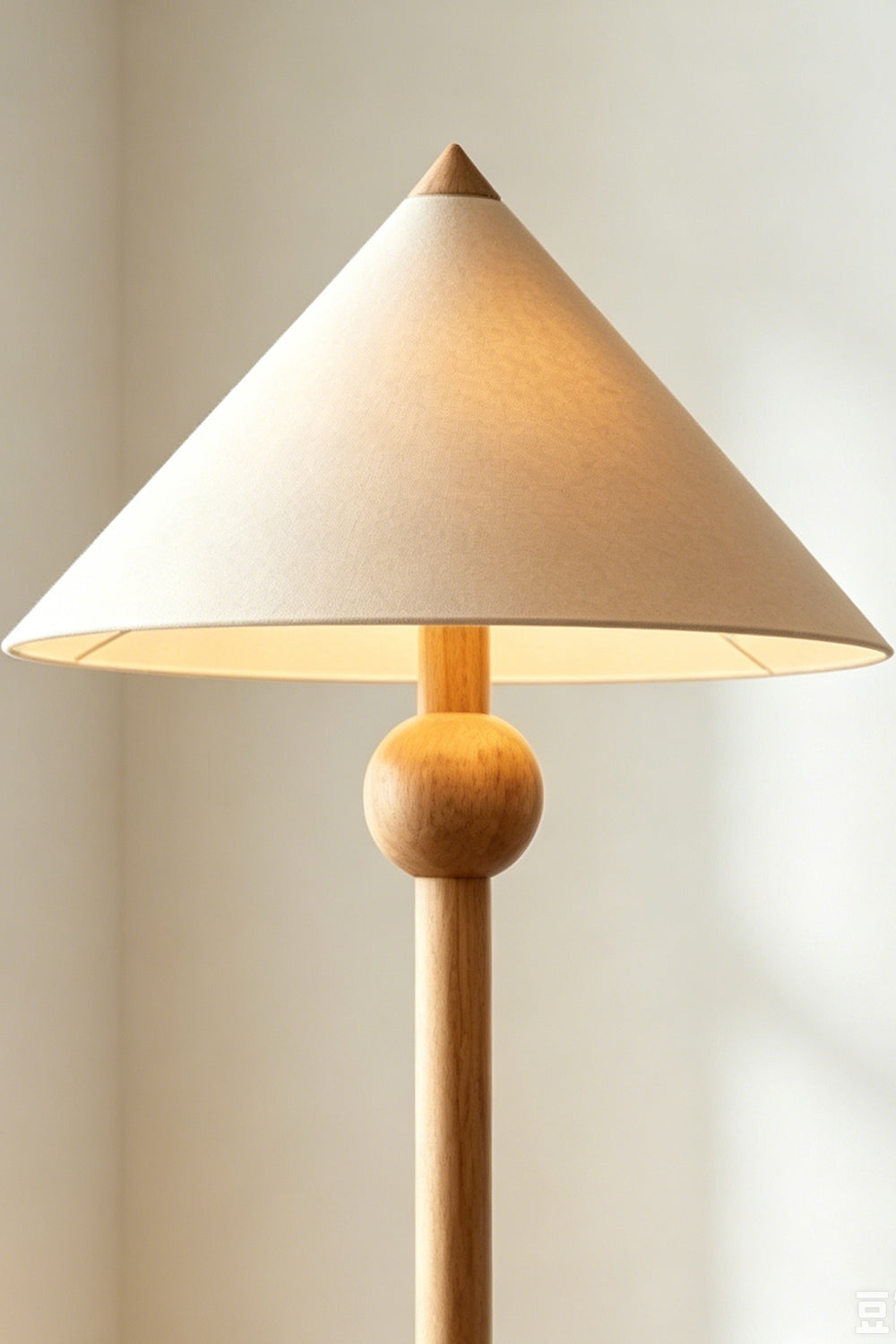 Sphaerica Lignum Wood Floor Lamp