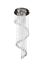 Spiral Crystal Chandelier