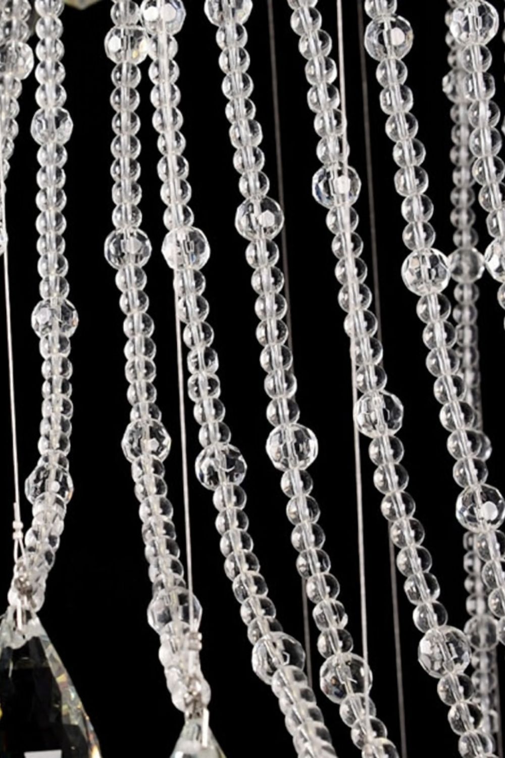 Spiral Crystal Chandelier