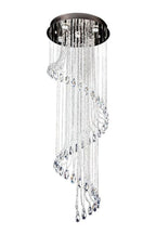 Spiral Crystal Chandelier