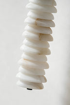 Stacked Strata Alabaster Wall Lamp