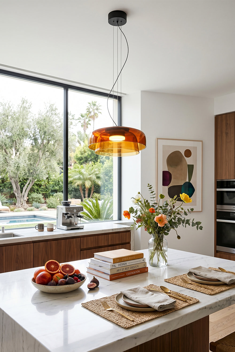 Stratum Layered Glass Pendant Light