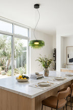 Stratum Layered Glass Pendant Light
