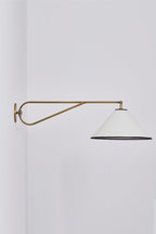 Swing Arm Cone Wall Sconce