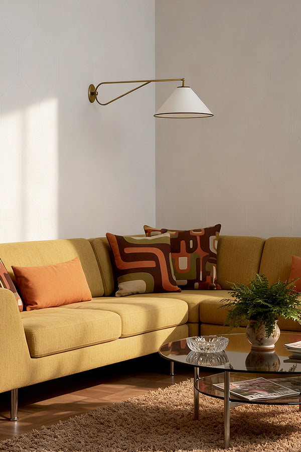 Swing Arm Cone Wall Sconce