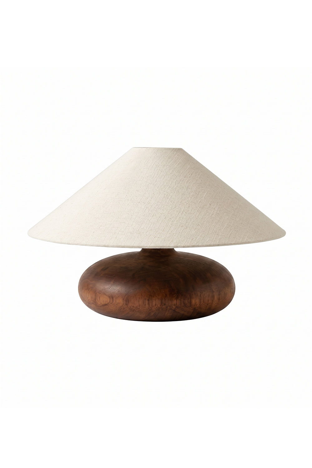 Sylvan Oval Walnut Table Lamp