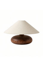 Sylvan Oval Walnut Table Lamp